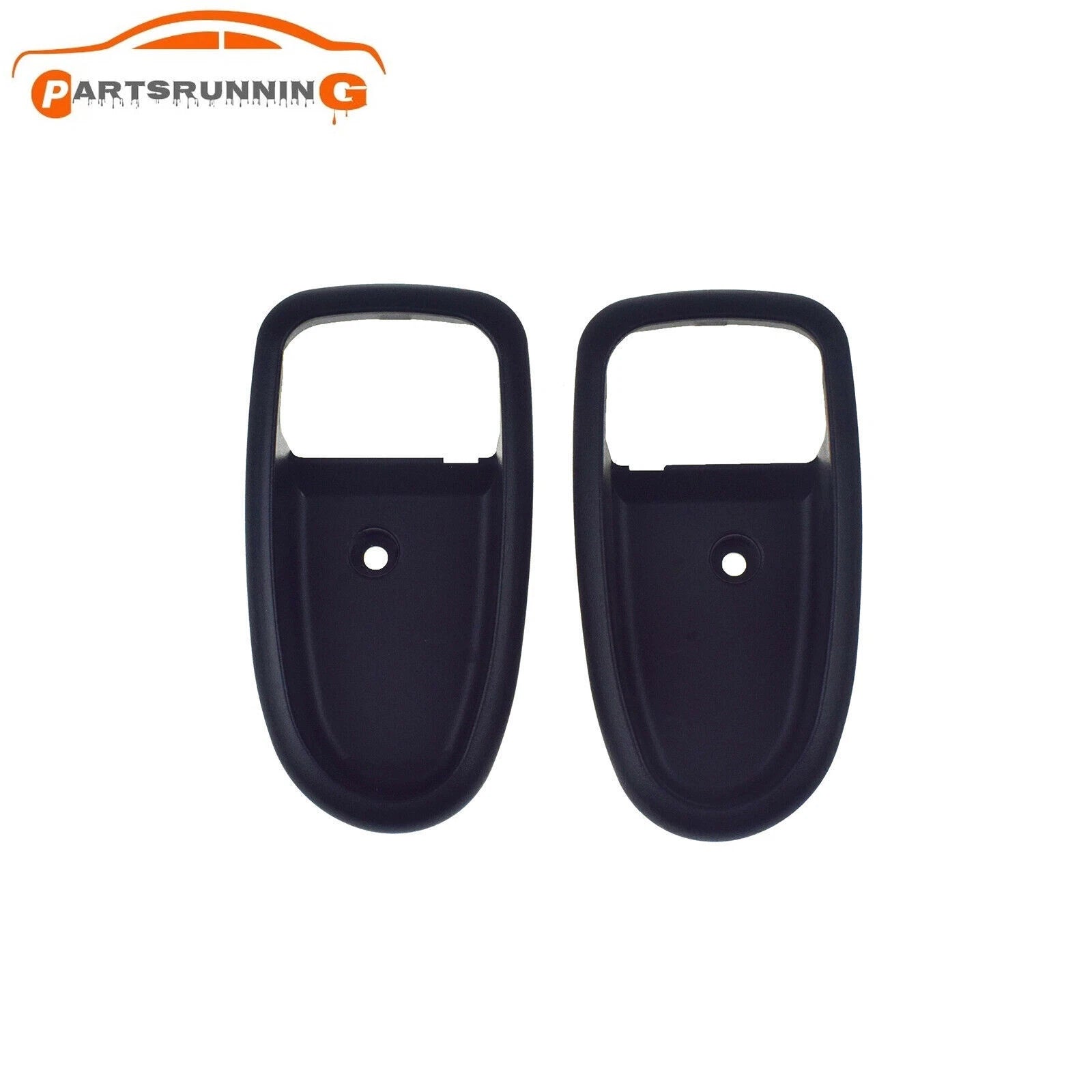 2PCS Left Right Interior Door Handle Bezel Trim Cover For Hyundai Elantra 01-06 6B93BC-57