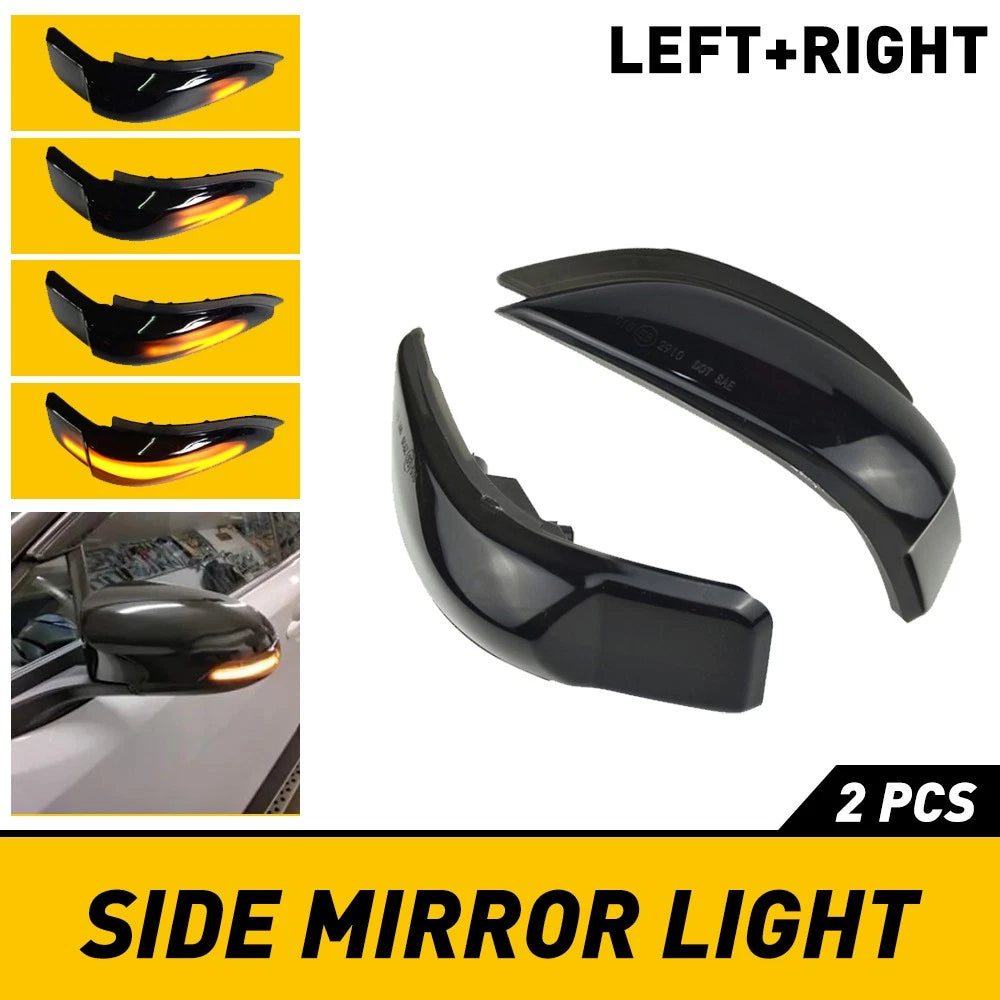 Left+Right Side Dynamic Mirror Signal Turn Light For Toyota C Prius 2012-2018 6B93BC-57
