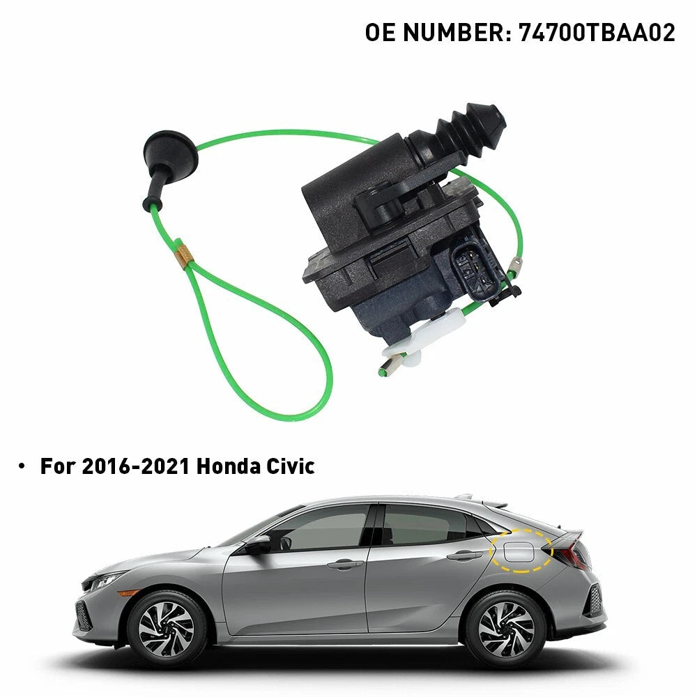 Fuel Lid Actuator Gas Door Assembly 74700TBAA02 For Civic Honda 2016 2017 - 2021 6B93BC-57