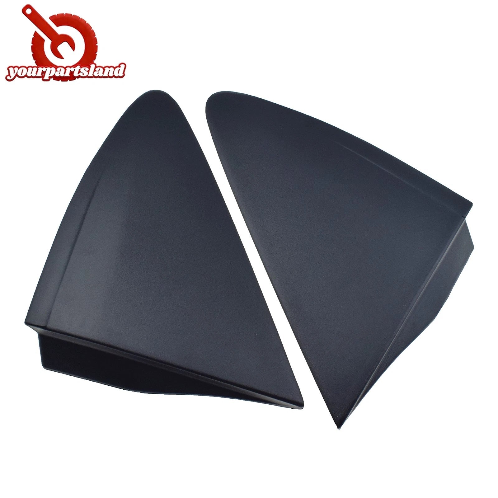Front Left Right Rearview Mirror Triangle Cover Trim For Toyota Yaris 2011-2014 6B93BC-57