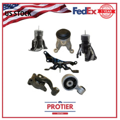 Motor & Trans Mount 6PCS Set For 2009-2014 Nissan Murano 3.5L AWD for Auto Trans 6B93BC-57