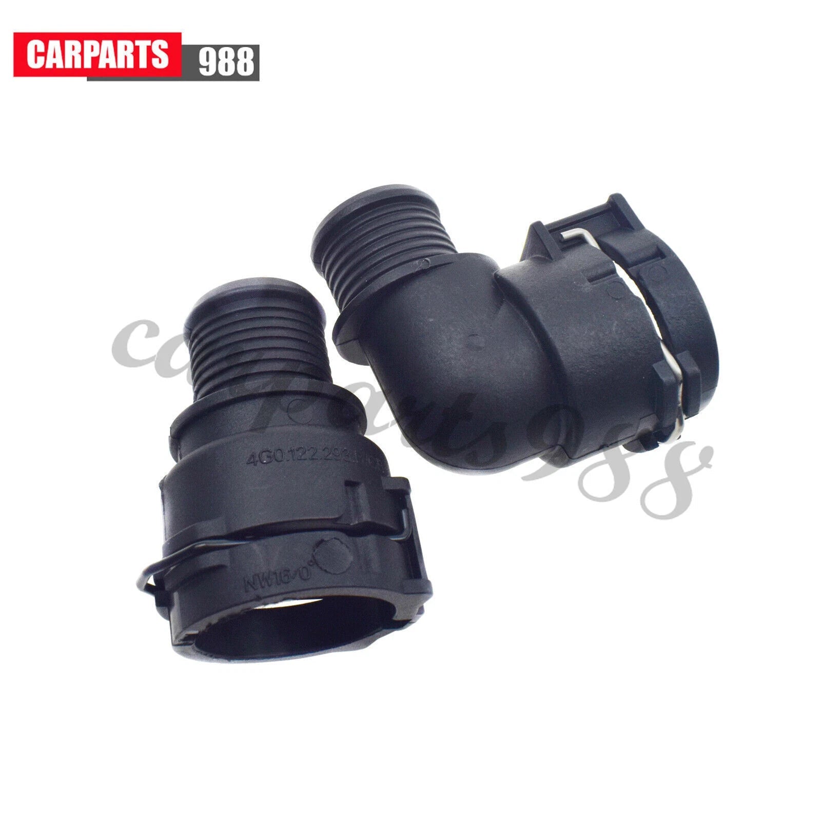 2Pcs Heater Inlet Hose Connector For Chevrolet Sonic Trax Tracker TBuick Encore 6B93BC-57