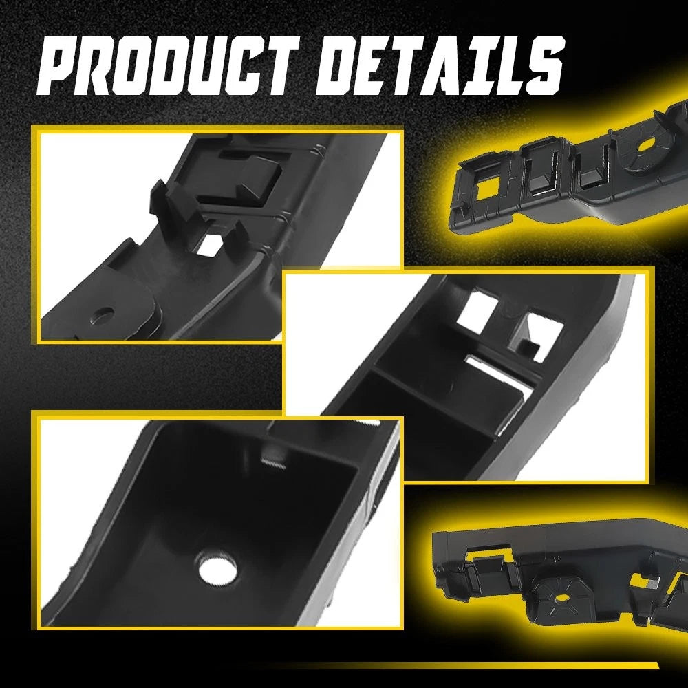 2X For 2017-24 Jeep Compass Front Bumper Support Brackets Retainers Left Right A 6B93BC-57