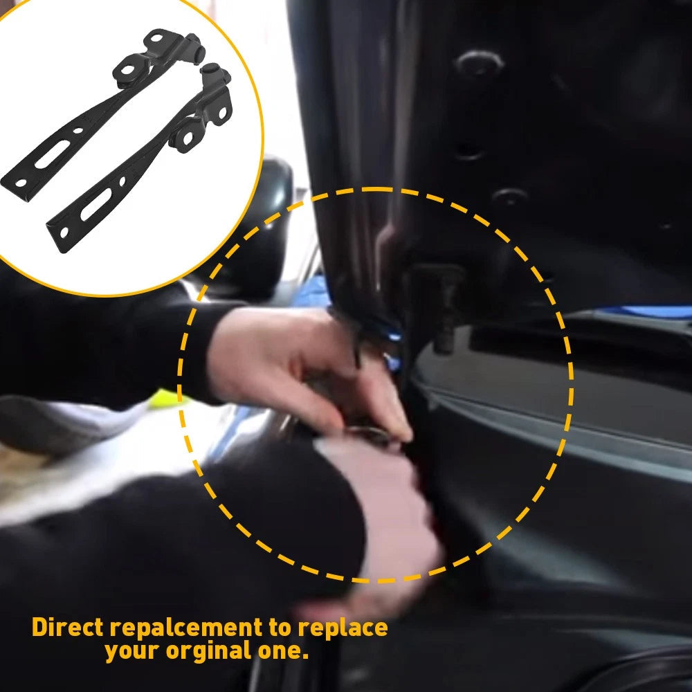 For Honda Accord Sedan 2016 2017 Hood Hinge Driver and Passenger Side Pair US 6B93BC-57