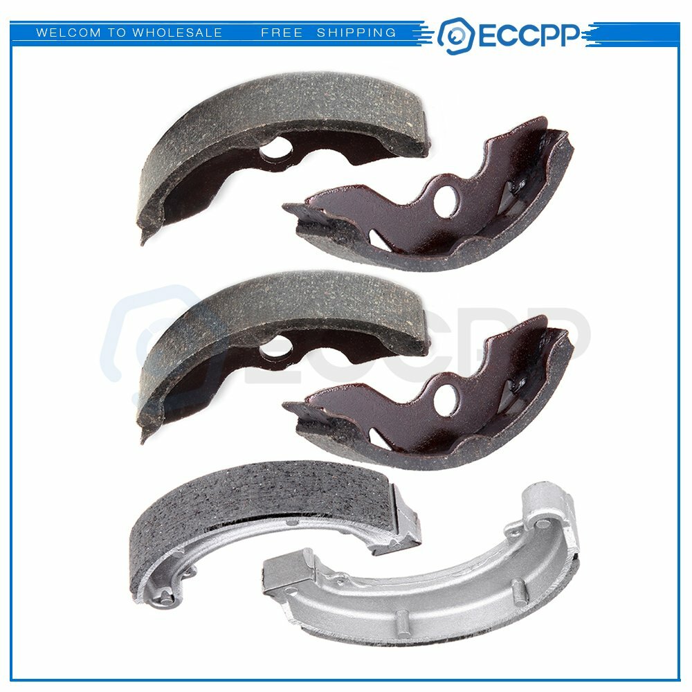3 Pairs F + R Brake Shoes Kit For Honda TRX300FW TRX300 1988 1990-00 Semi-Metal 6B93BC-57