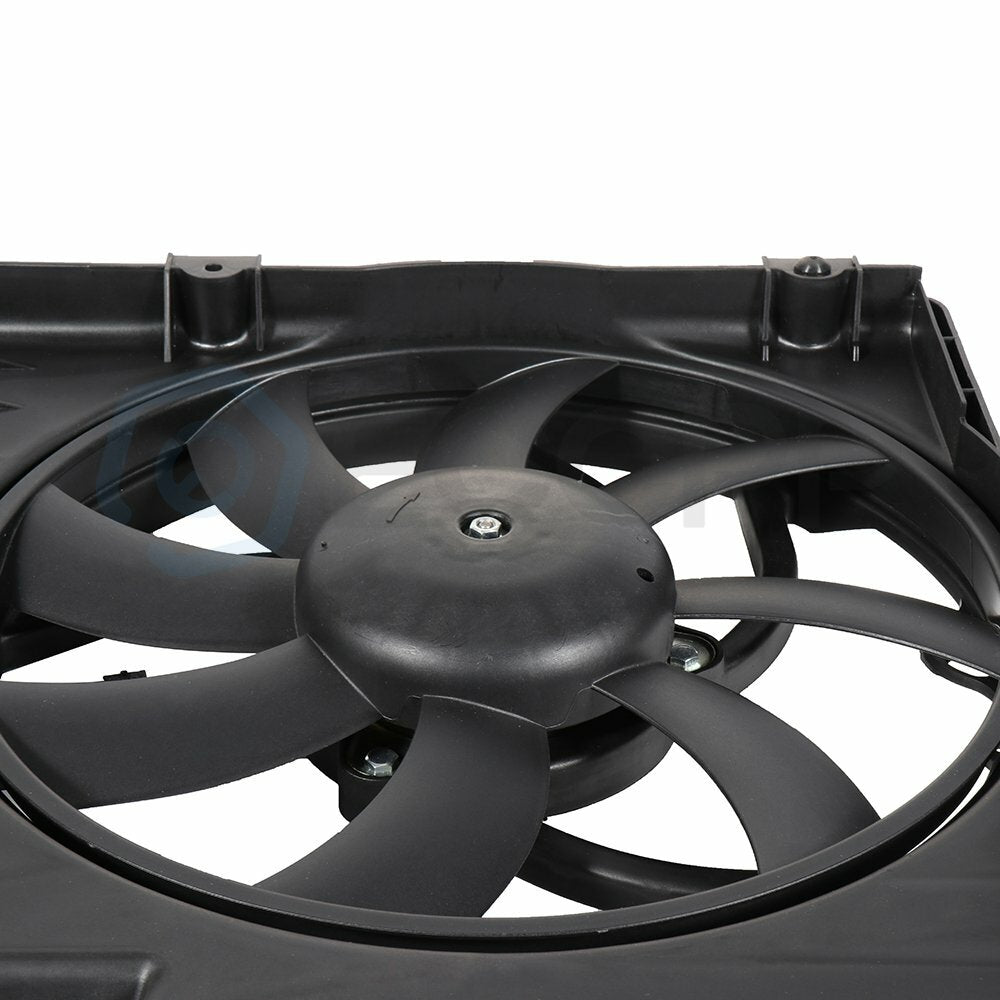 Radiator Condenser Cooling Fan Assembly For 2011 2012 2013 2014 Ford Edge 3.7L 6B93BC-57