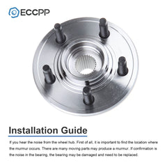 1X Rear Wheel Hub & Bearing Kit For Ford Explorer Mercury Mountaineer 2002-2010 6B93BC-57