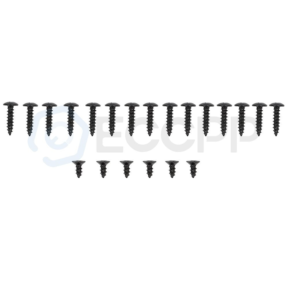 Universal Adjustable Gloss Black Front Bumper Lip Spoiler High Quality PP 6B93BC-57