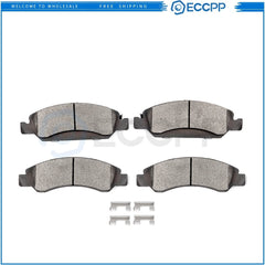 Front Ceramic Brake Pads For Cadillac XTS Chevrolet Suburban GMC Yukon XL 1500 6B93BC-57