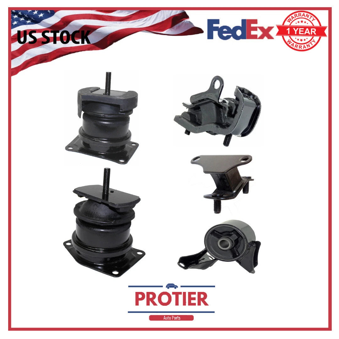 Motor & Trans Mount 5PCS Set Fit 98-02 Honda Accord 3.0L / 99-03 Acura TL 3.2L 6B93BC-57