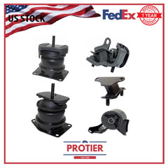 Motor & Trans Mount 5PCS Set Fit 98-02 Honda Accord 3.0L / 99-03 Acura TL 3.2L 6B93BC-57