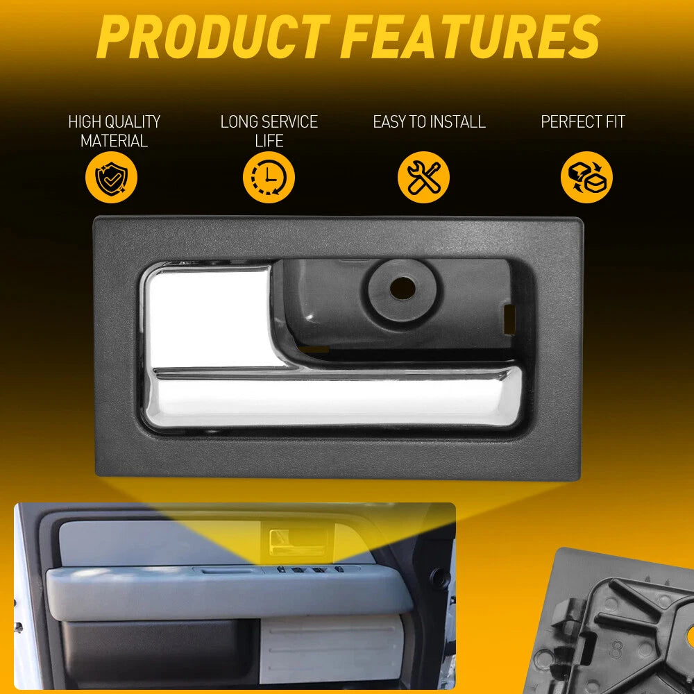 Inside Inner Door Handle Left Side Driver LH For Ford F-150 Lobo 2009-2014 EOA 6B93BC-57