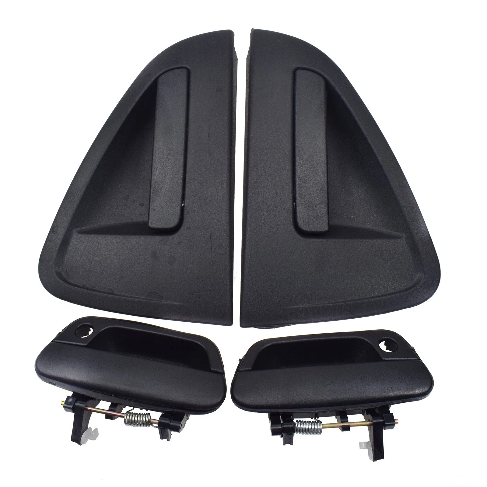 4Pcs Black Outer Door Handle Front Rear Left Right For 2013-2015 Chevrolet Spark 6B93BC-57