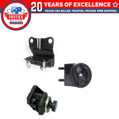 Engine & Trans Mount Set for 1998-2002 Mazda 626 2.5L Auto 6B93BC-57