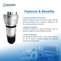 Front Left Air Suspension Spring Bag For Porsche Panamera Turbo GTS Base 14-2016 6B93BC-57