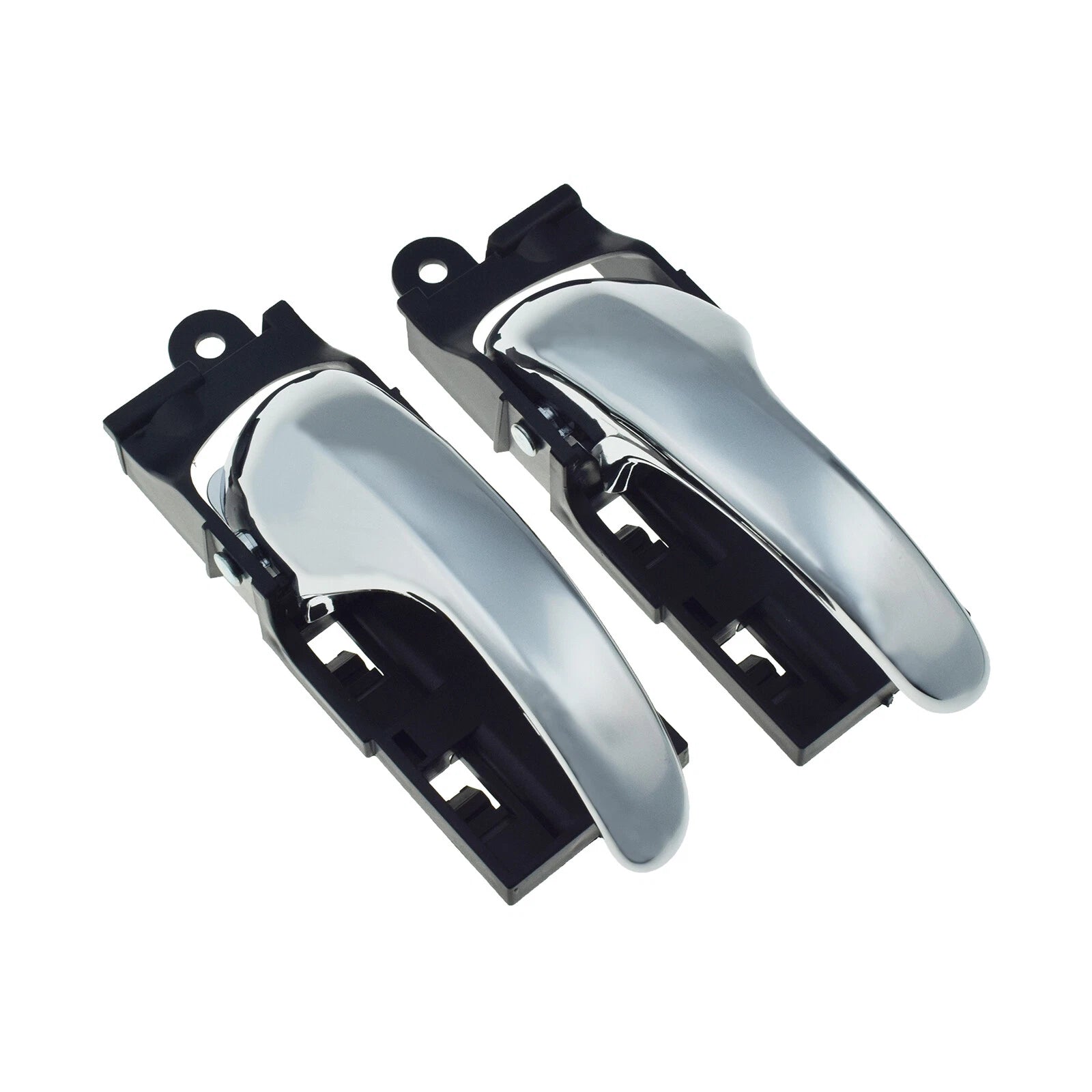 2Pcs Chrome Interior Door Handle Front Pair For 1999-03 Ford F-150 1997-99 F-250 6B93BC-57