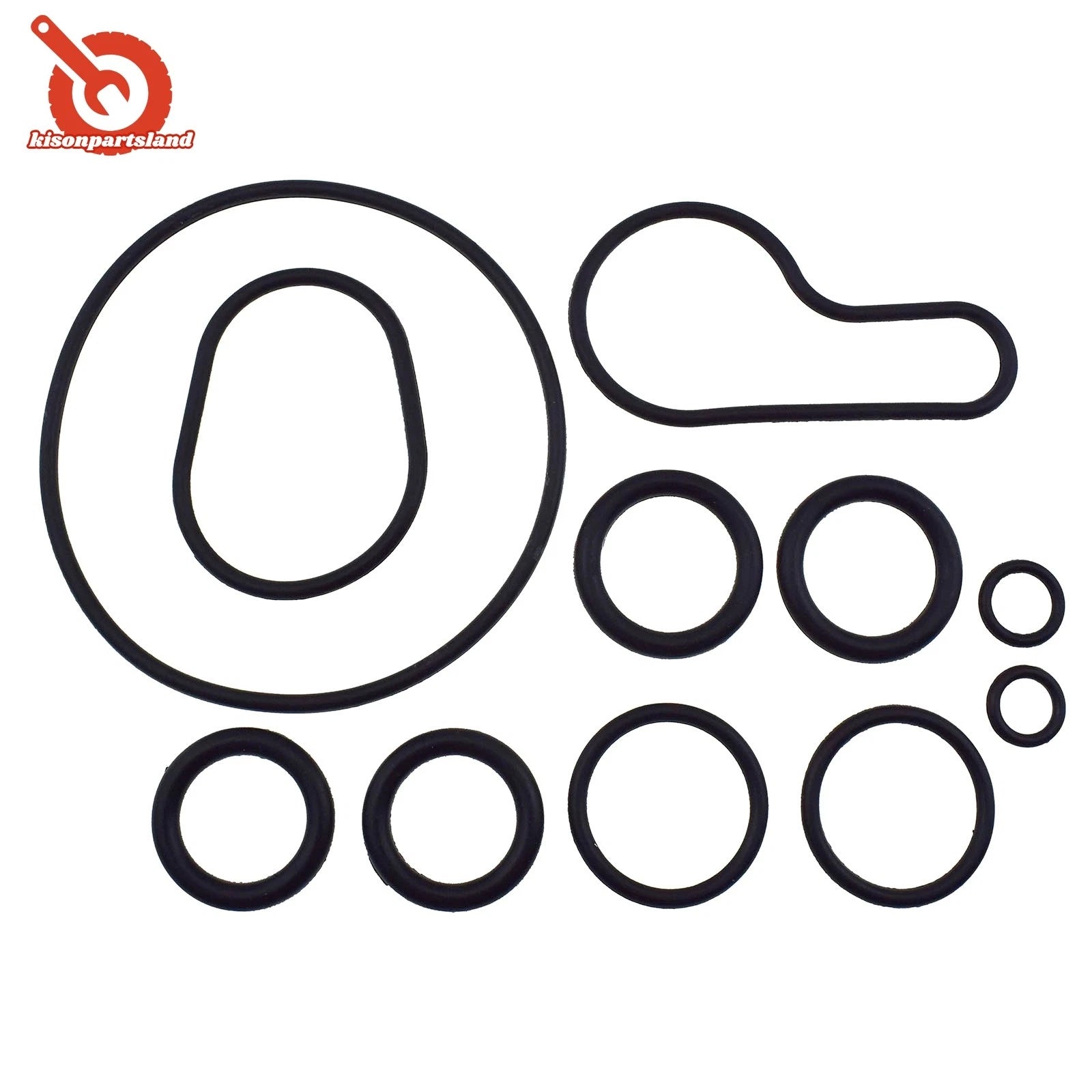 Oil Cooler Gasket Kit Fit 03-10 Ford 6.0L Powerstroke Diesel 3C3Z-9N693-A 6B93BC-57