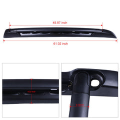 4Pcs Roof Rack Cross Bar Side Rails Set For 2005-2023 Toyota Tacoma Double Cab 6B93BC-57