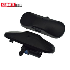 Pair Windshield Washer Spray Nozzle Heated For VW Jetta Golf Mk5 Mk6 Passat B6 6B93BC-57