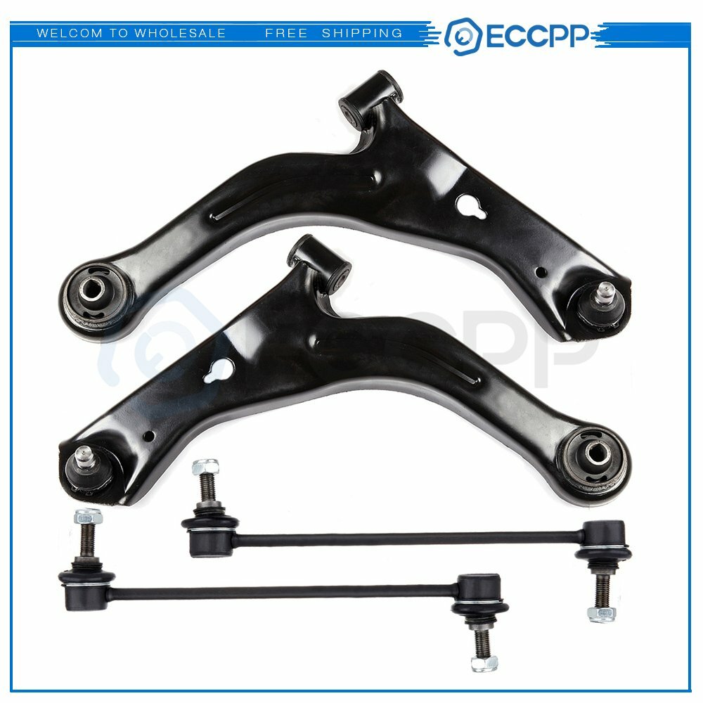 4PCS Front Lower Control Arm Stabilizer Sway Bar Link For 2001-2004 Ford Escape 6B93BC-57