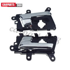 Pair Front Left Right Interior Door Handle Chrome for Kia Optima 2011 2012-2013 6B93BC-57