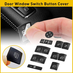 14X Car Front Door Armrest Window Switch Button Cover Set Trim For Mercedes-Benz 6B93BC-57