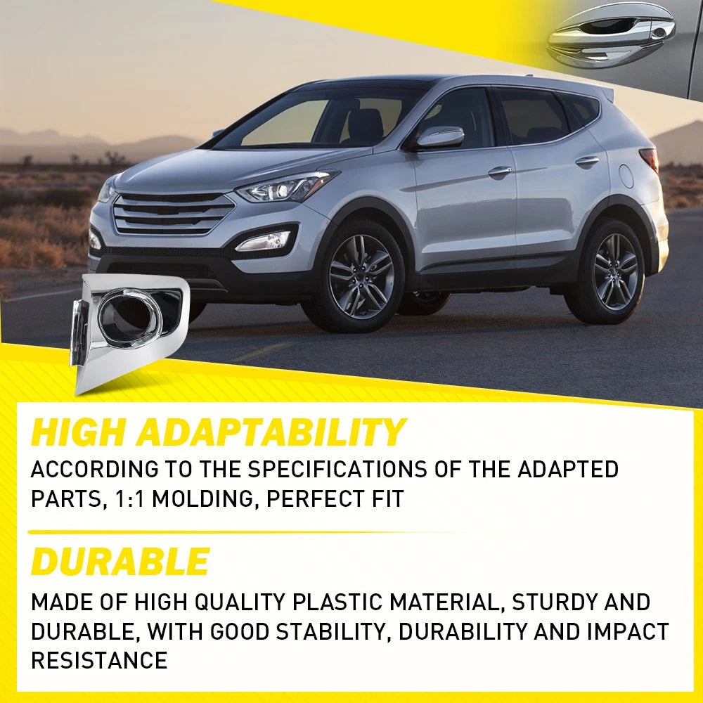 For Hyundai Santa Fe 2013 14-19 Front Left Door Handle Bezel Cover Cap Driver EA 6B93BC-57