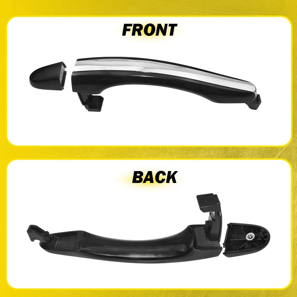Rear Left Right Exterior Door For Handle Hyundai Azera 2006-2011 Primed Plastic 6B93BC-57