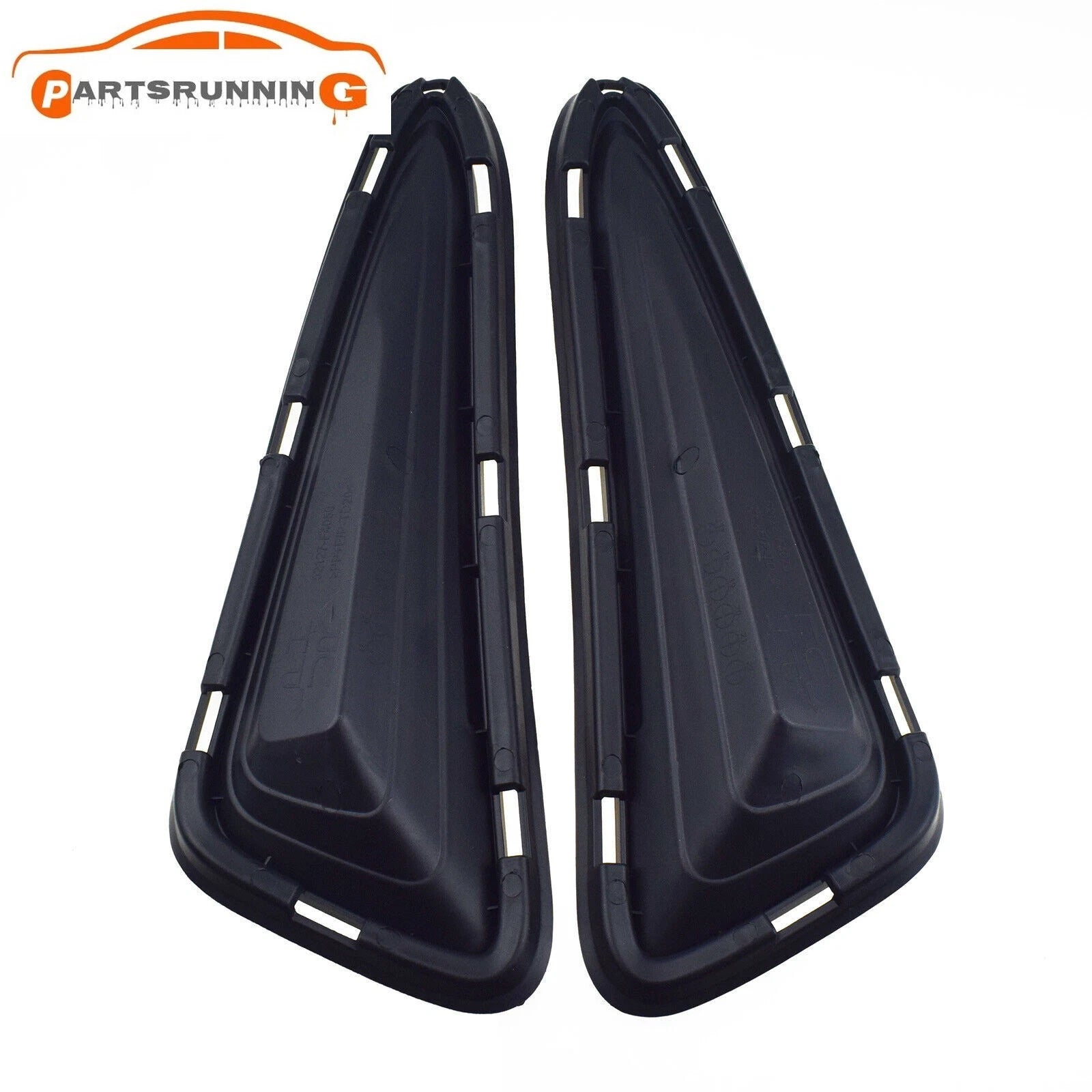 Pair Front Left Right Bumper Trim for 2018-19 Toyota C-HR 52128F4040,52127F4040 6B93BC-57