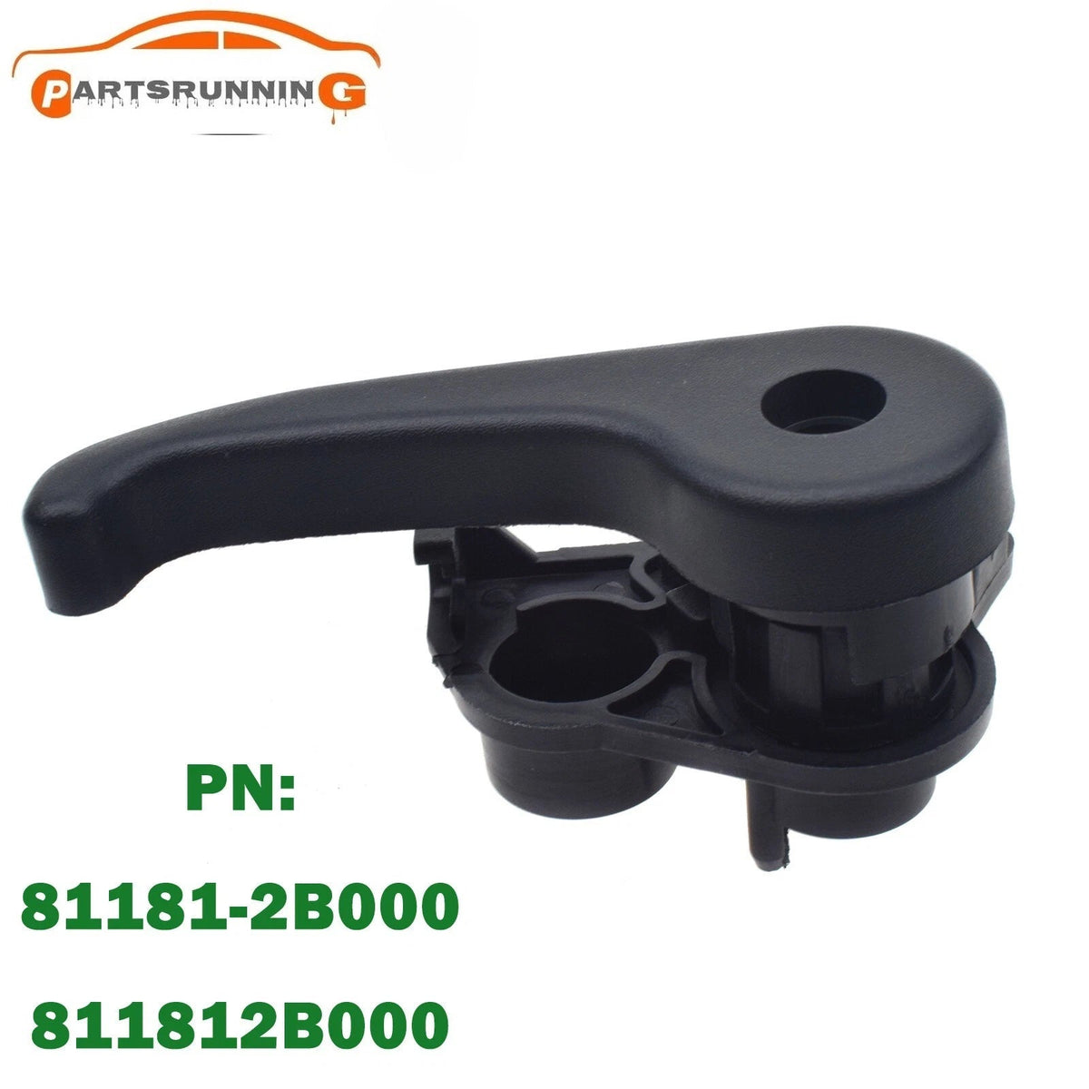 Hood Latch Release Handle & Base For Hyundai Sonata Veloster Elantra Kia Optima 6B93BC-57