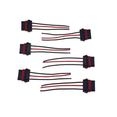Set of 6 For Chevrolet Cruze 3Pin Fan Blower Motor Resistor Plugs 16454990 6B93BC-57