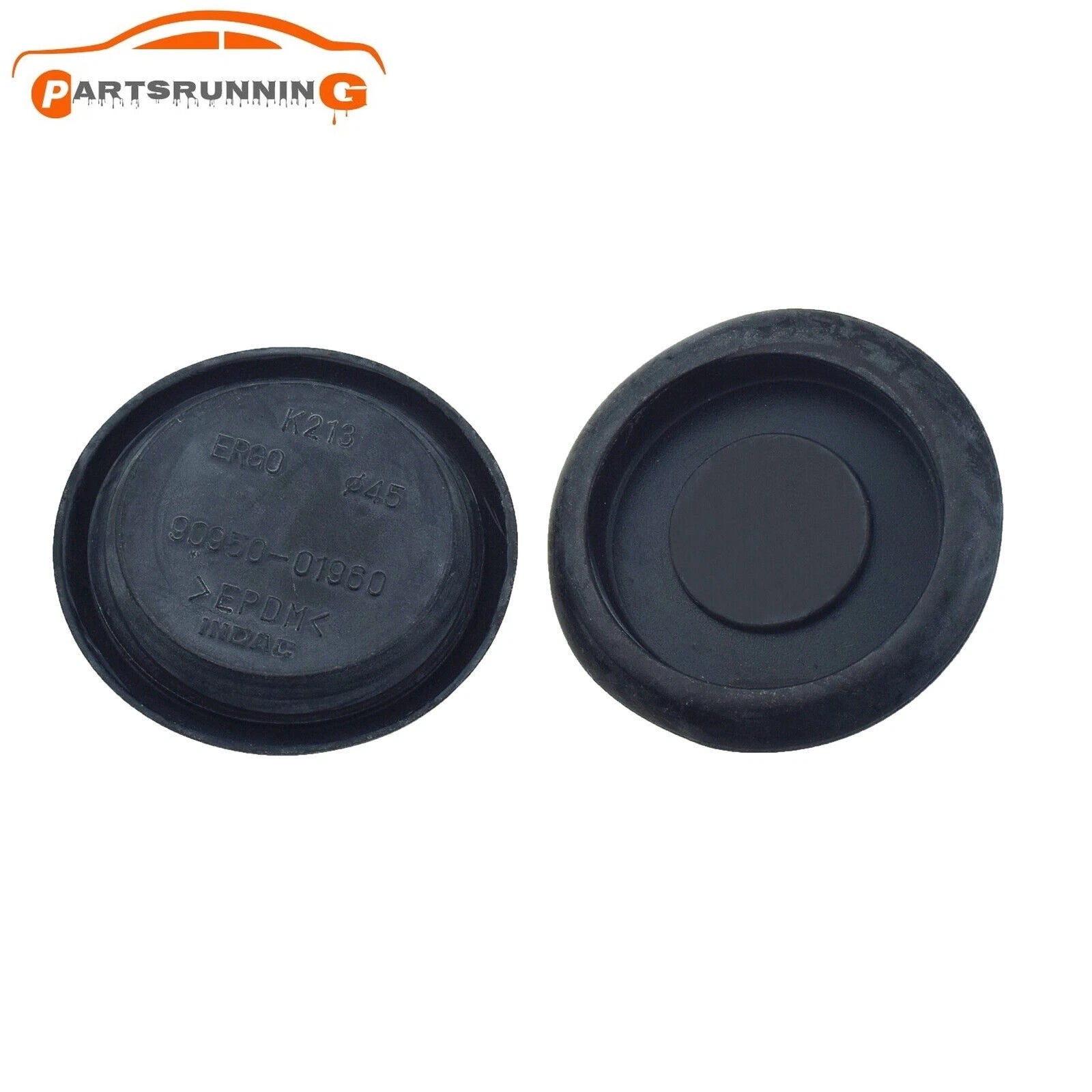 2PCS Floor Drain Plug Shell Hole Plug 90950-01960 For 2006-13 Lexus Toyota Scion 6B93BC-57
