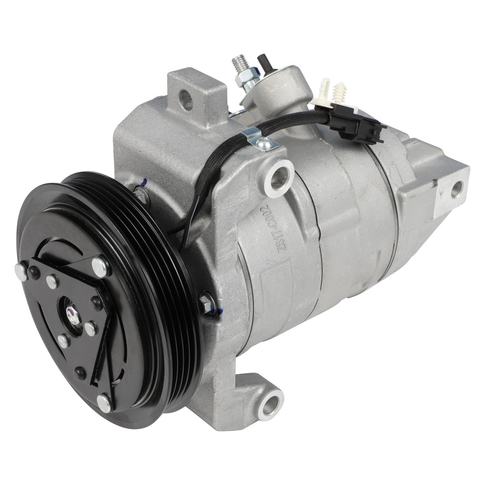A/C Compressor with Clutch & Pulley for Ford Mustang Base 2011-2014 3.7L DKS17D 6B93BC-57