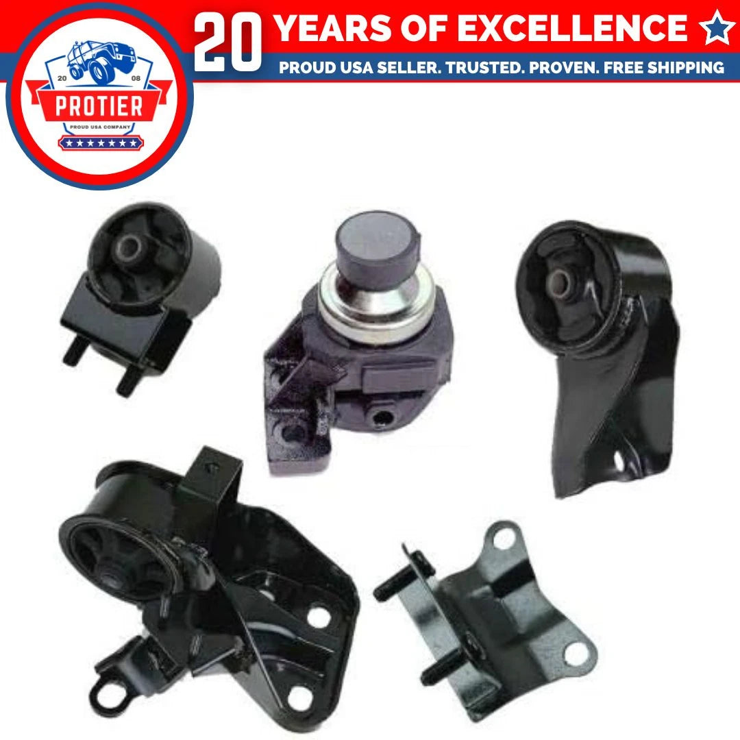 Motor & Trans Mount 5PCS Set Fit 1993-1997 Mazda MX-6 2.0L for Manual Trans 6B93BC-57
