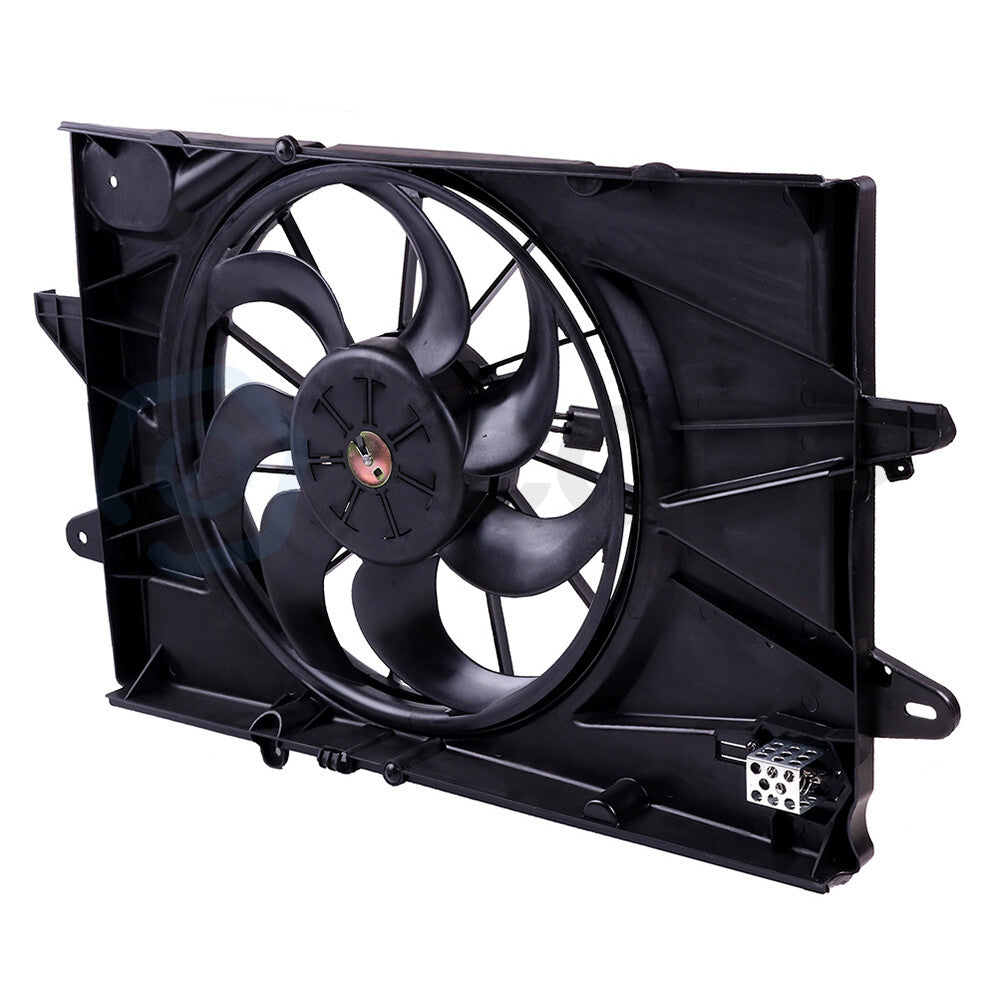 Radiator Cooling Fan Assembly For 2010 2011 2012 Chevrolet Equinox LS LTZ KOEEP