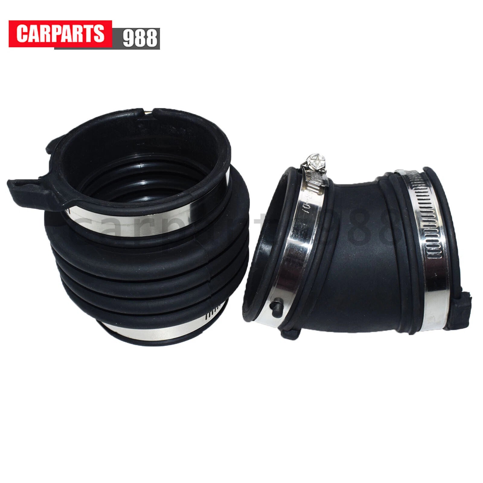 Set of 2 Air Intake Resonator Hose Tube Boot For 2006-08 Infiniti M35 16576EG00A 6B93BC-57
