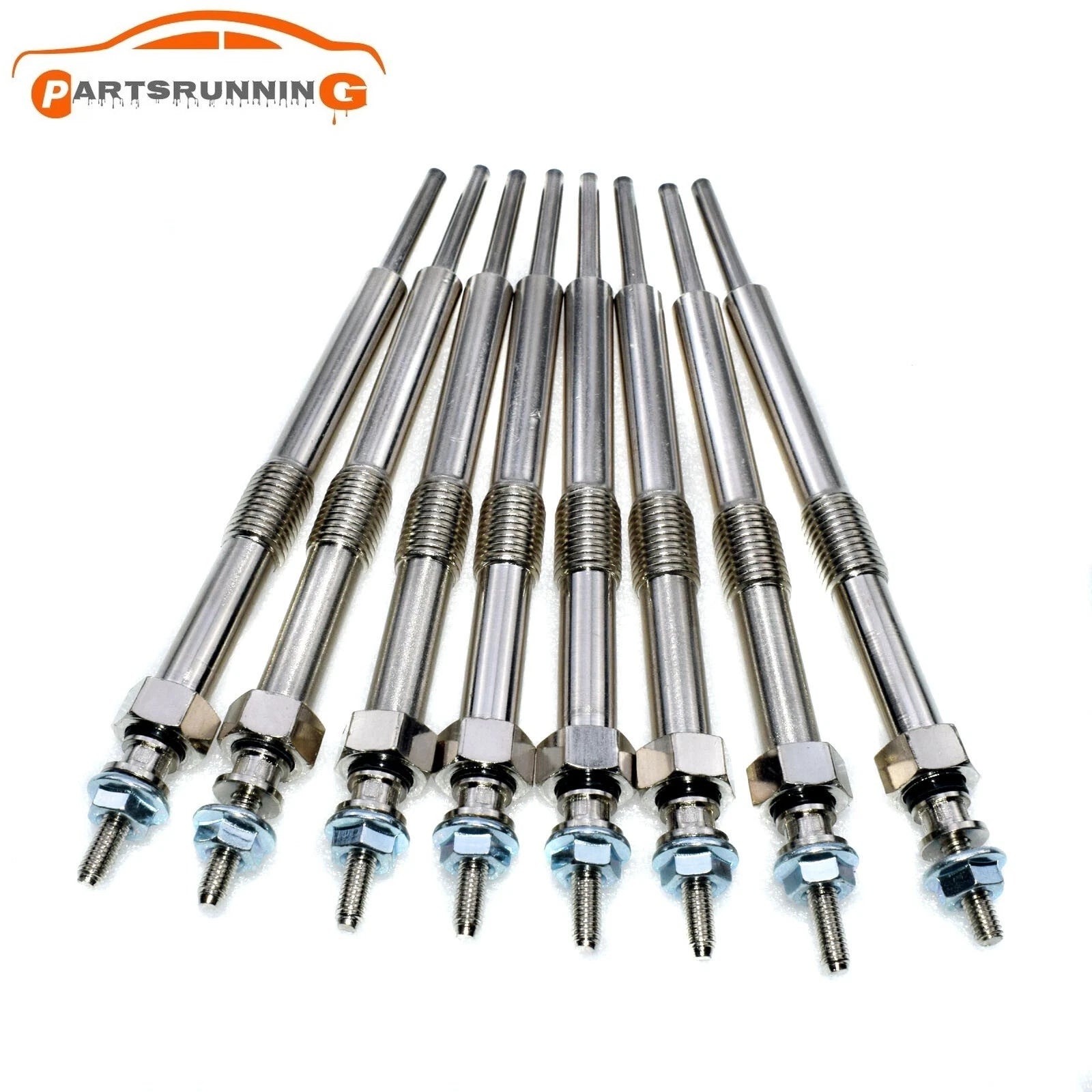 8 PCS Diesel Glow Plug FOR Silverado Sierra 6.6L 9G 97364968 6B93BC-57