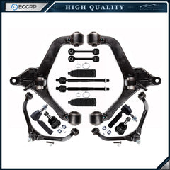 14Pcs Front Tie Rod End Link Ball Joint Control Arm For 2006-2007 Jeep Liberty KOEEP