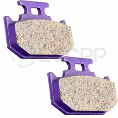 2 Pairs Brake Pads Front And Rear For Suzuki DR250 DR250SE RMX250 Carbon Fiber 6B93BC-57