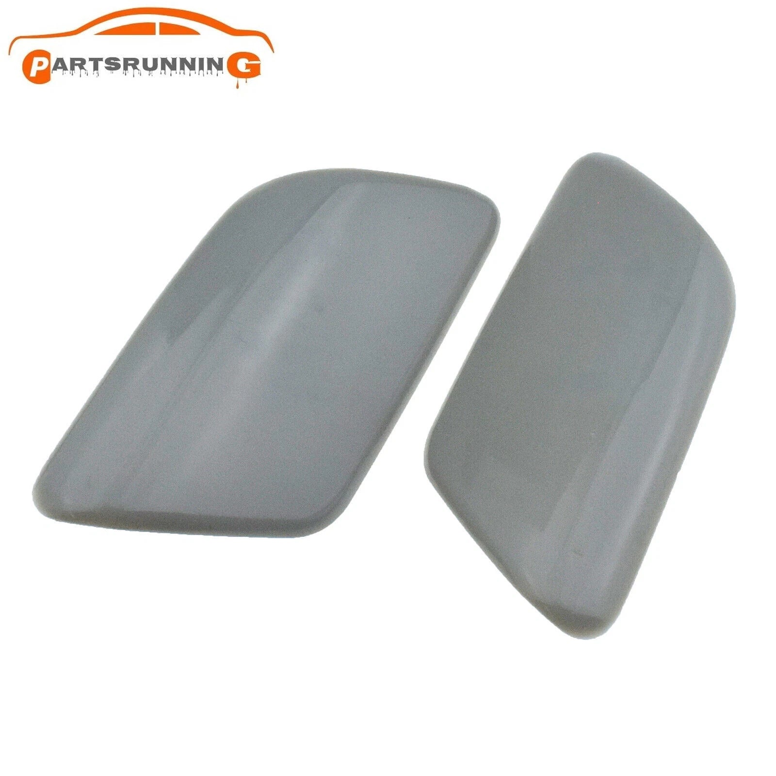Pair L+R Headlight Washer Spray Nozzle Cover Set For Honda Accord VII 2003-2007 6B93BC-57