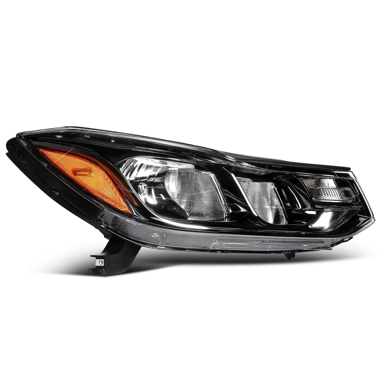 ECCPP Headlights Assembly For Chevrolet Trax LS 1.4L 1.8L 2017-2022 Pair Black 6B93BC-57