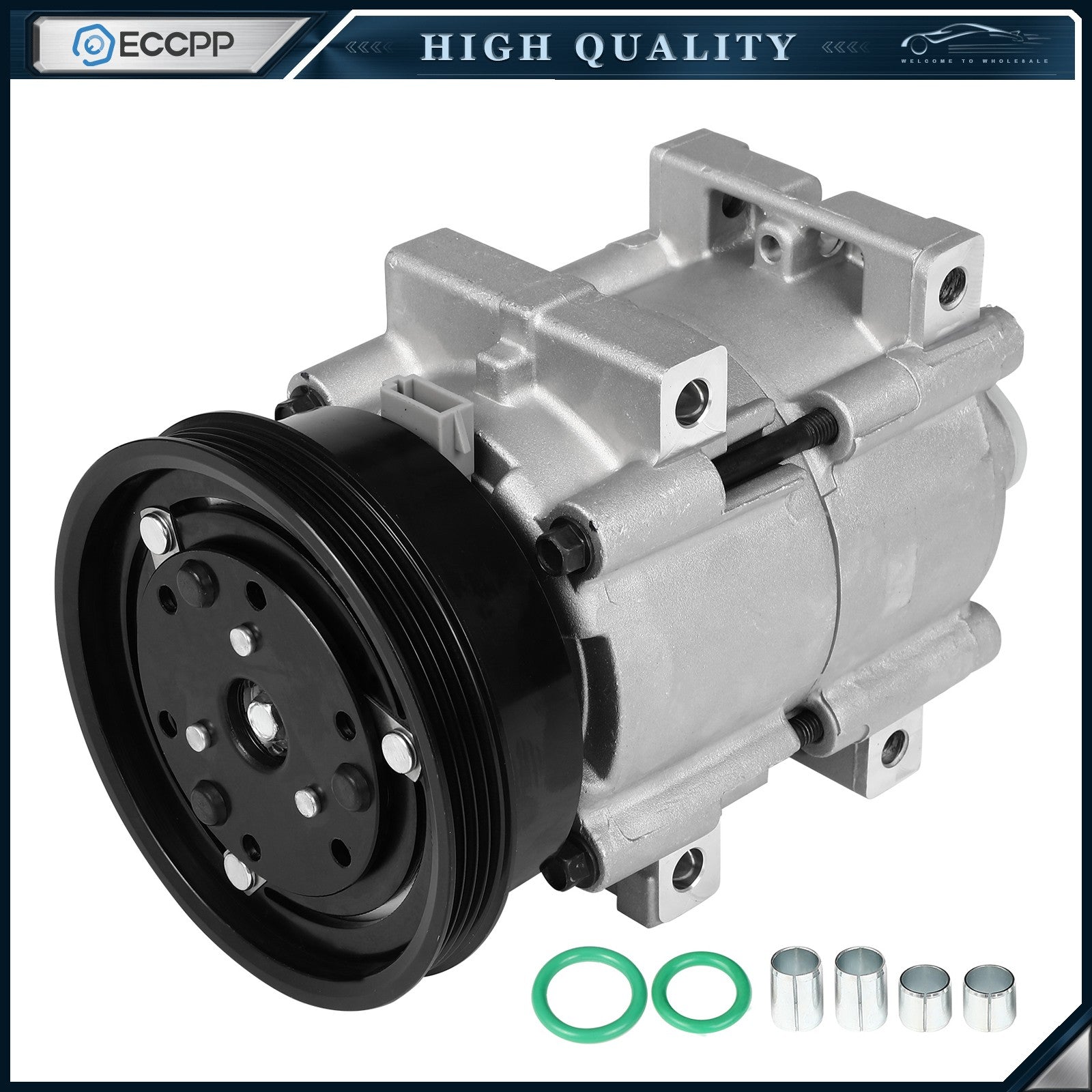 A/C AC Compressor For 1993 1994 1995-1998 Mercury Villager For Nissan Quest FS10 6B93BC-57