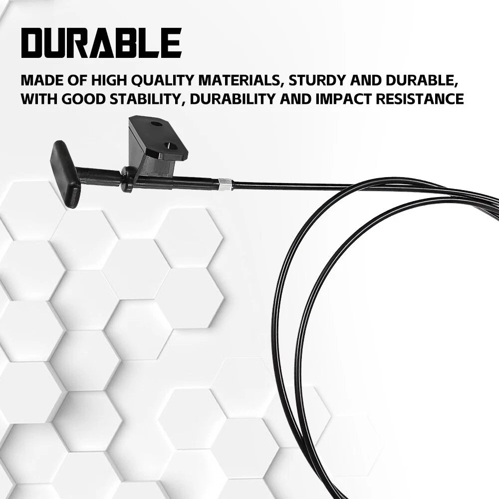 Hood Release Cable w/ Handle For 1981-1991 Chevy GMC Pickup Truck SUV BDA49298 A 6B93BC-57