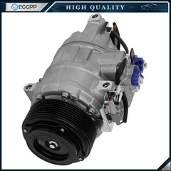 AC A/C Compressor And Clutch Fits BMW X5 3.0L 2011-2013 2014 2015 2017 2018 6B93BC-57