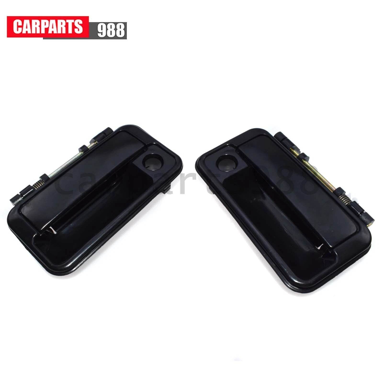 Exterior Door Handle Front Left Right Black For 1989-1994 Geo Metro Suzuki Swift 6B93BC-57