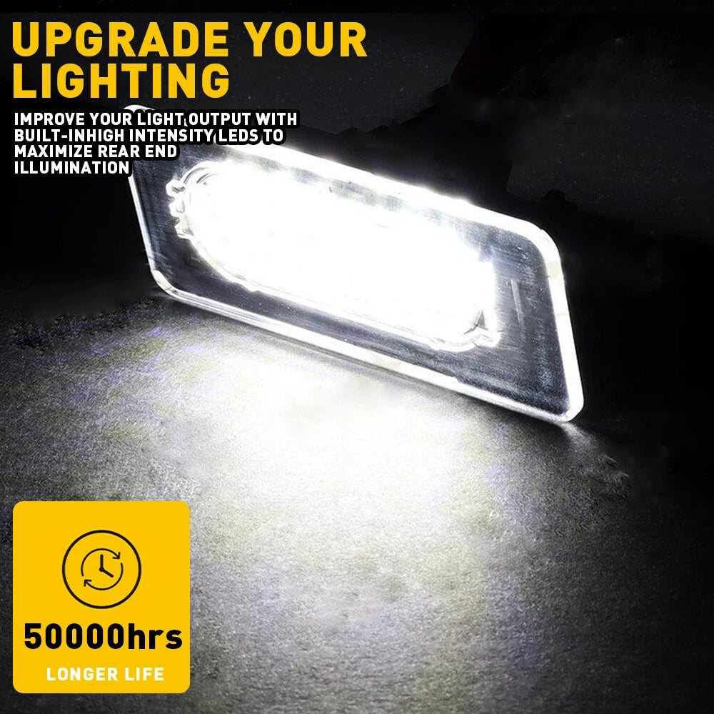 For 2014-2019 Toyota Corolla Sedan LED License Plate Light 6000K Super Bright EA 6B93BC-57