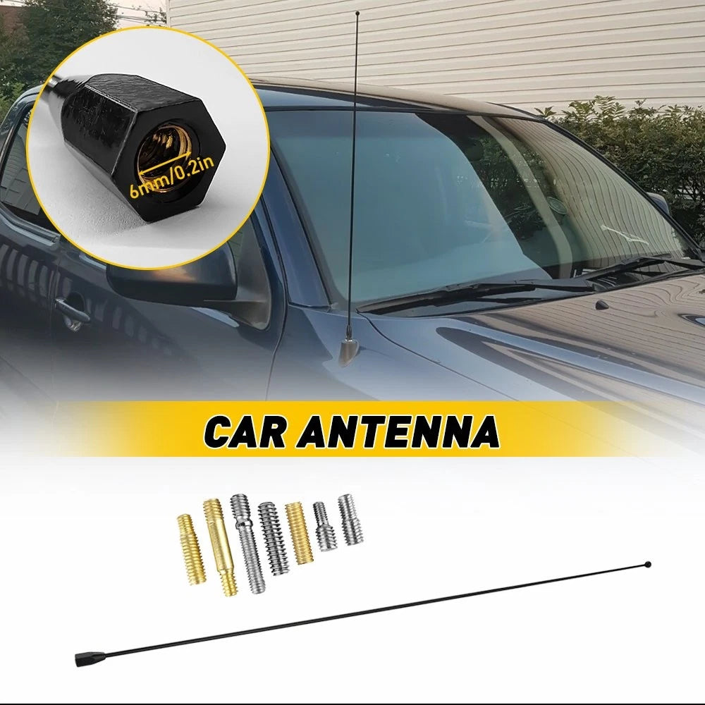 21" ANTENNA MAST Black for TOYOTA TUNDRA 2000 01 02 03 04 05 06-2020 EOA 6B93BC-57