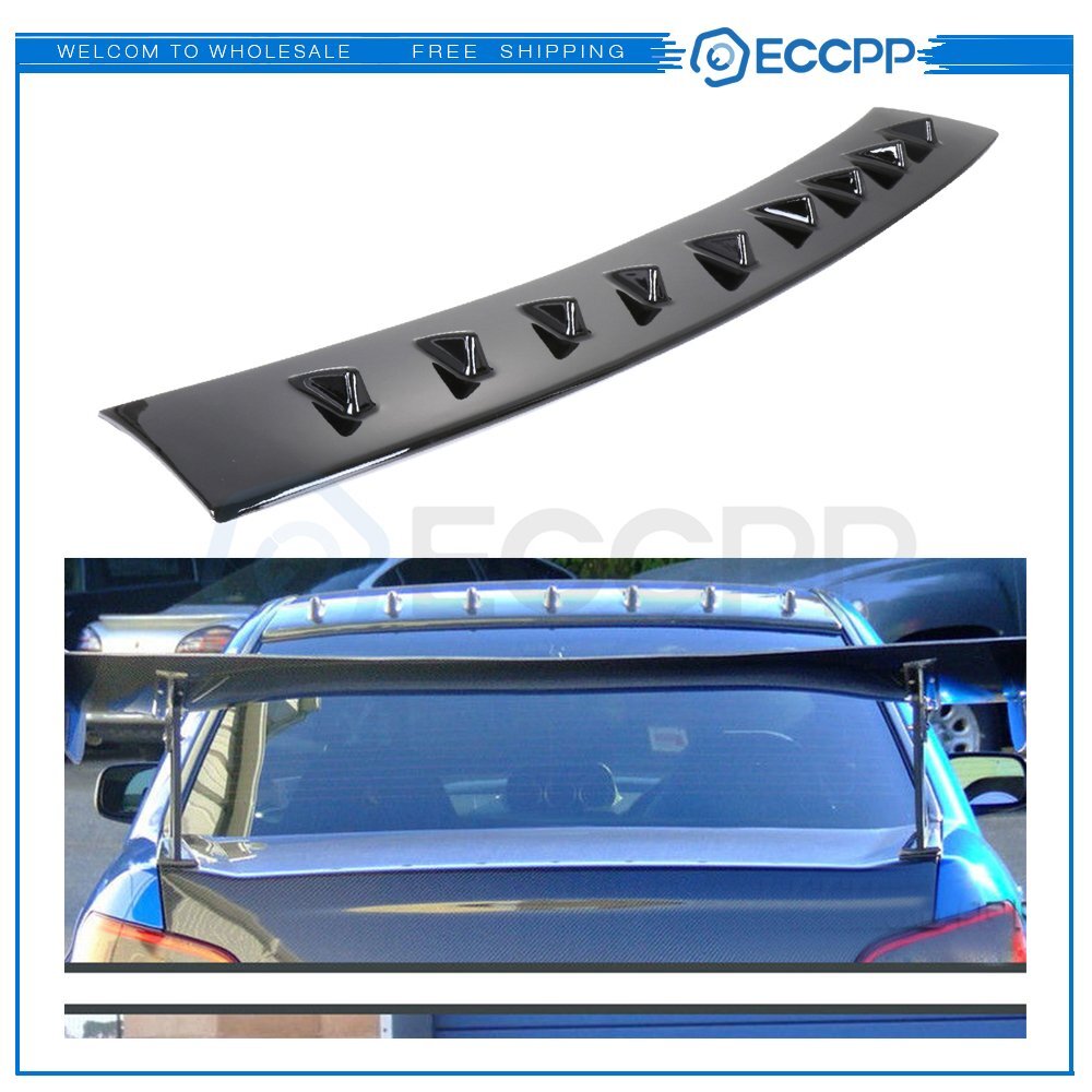 For 2002-2007 Subaru Impreza WRX STI High Speeds Glossy Black Roof Wing Spoiler