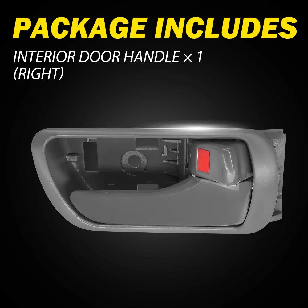 Interior Door Handle For 02-06 Toyota Camry Front or Rear Right Gray TO1353124 A 6B93BC-57