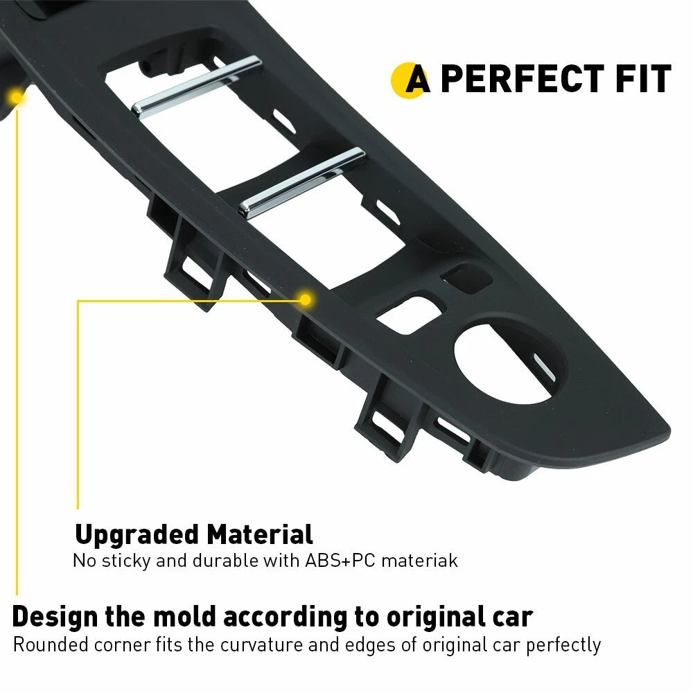 AUXITO Inner Window Switch Door Panel Handle For Armrest BMW 520 523 525 530 535 6B93BC-57